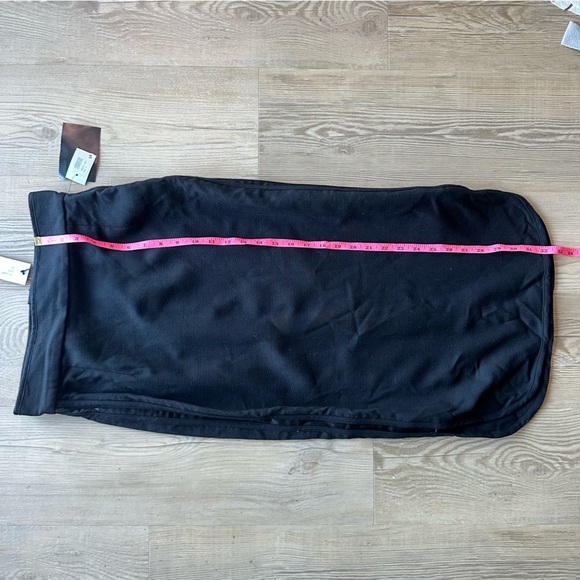 NWT Adam Lippes Classic Black pencil Skirt size 2 wool silk midi style #415409CP - Picture 9 of 9